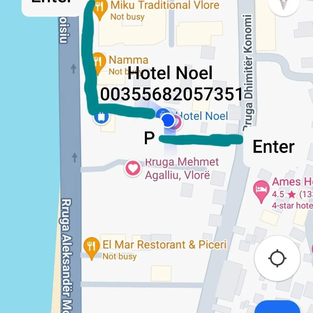 Hotel Noel Vlore 0*,